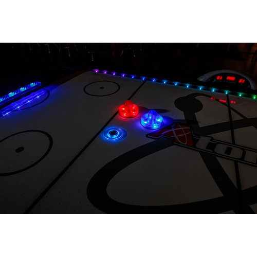 Atomic 7.5' Two Player Air Hockey Table with Digital Scoreboard